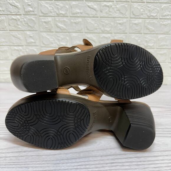 Promika Nancy-03 Slingback Sandals WMNS US10 EU40 Strappy Cross-Strap Block Heel - Picture 6 of 8